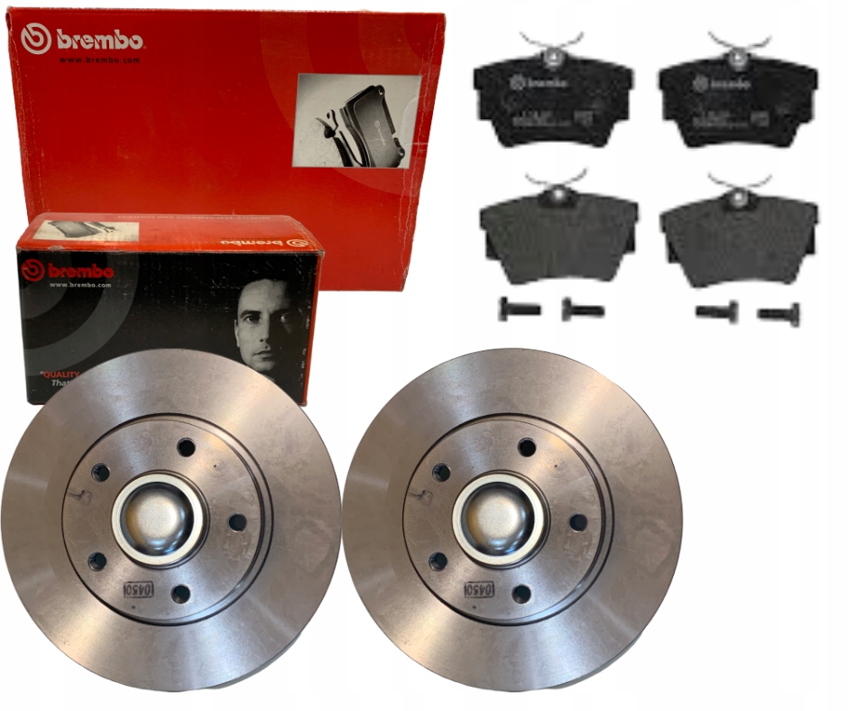 BREMBO TARCZE KLOCKI VIVARO TRAFIC PRIMASTAR TYL