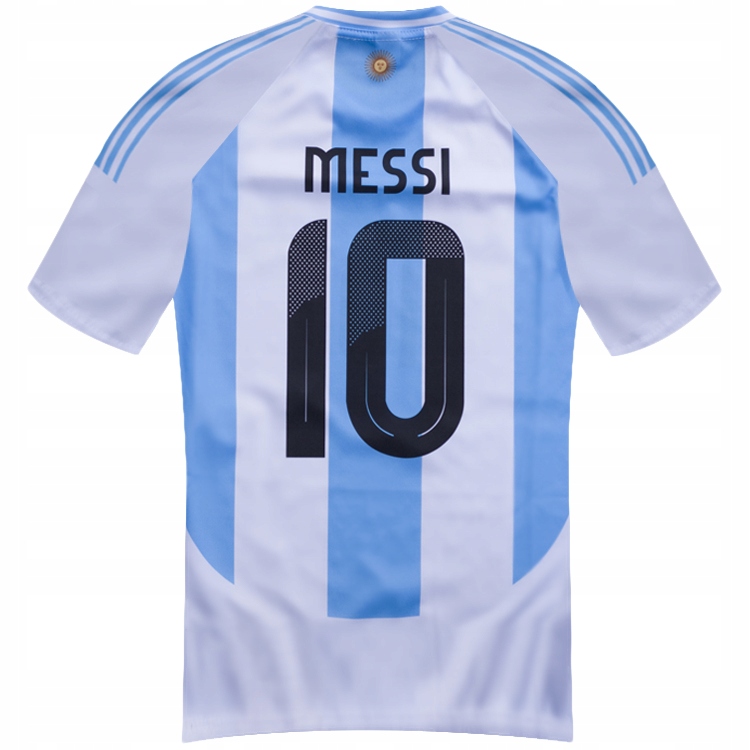 MESSI 10 NOWOŚĆ 2025 ARGENTYNA Strój Piłkarski i Getry koszulka spod. 128 Kolor biały