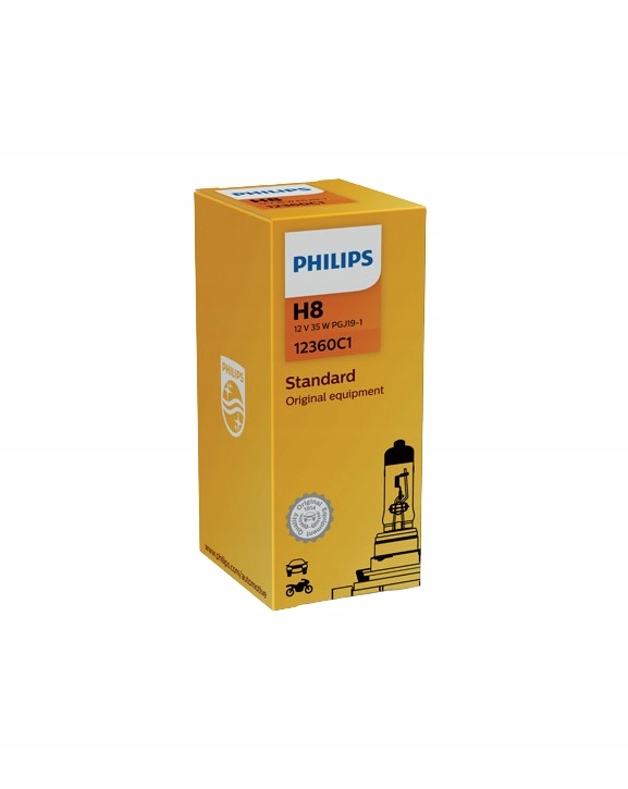 

Philips H8 35W PGJ19-1 12360C1 Standard Żarówka