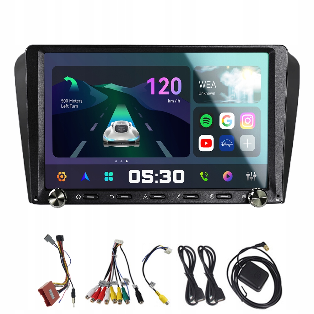 2Din Android 13 autorádio pre Mazda 3 Mazda3 2004-2009 Carplay Gps Rds