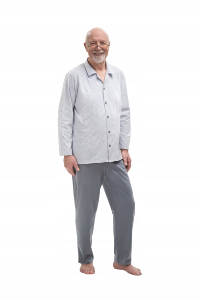 Martel Bavlněné Pohodlné Prodyšné pánské pyžamo 4XL