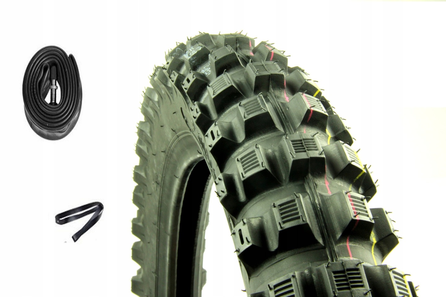 Opona 18 x 3,00 Wsk Shl Mz Cross Enduro Kostka Teren dętka fartuch