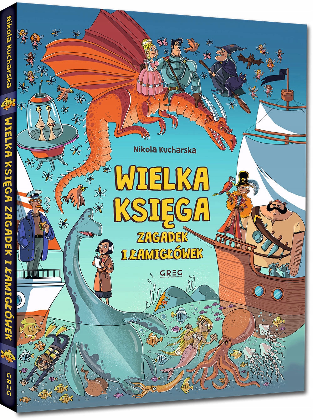 

Wielka Księga Zagadek I Łamigłówek Greg, Kucharska