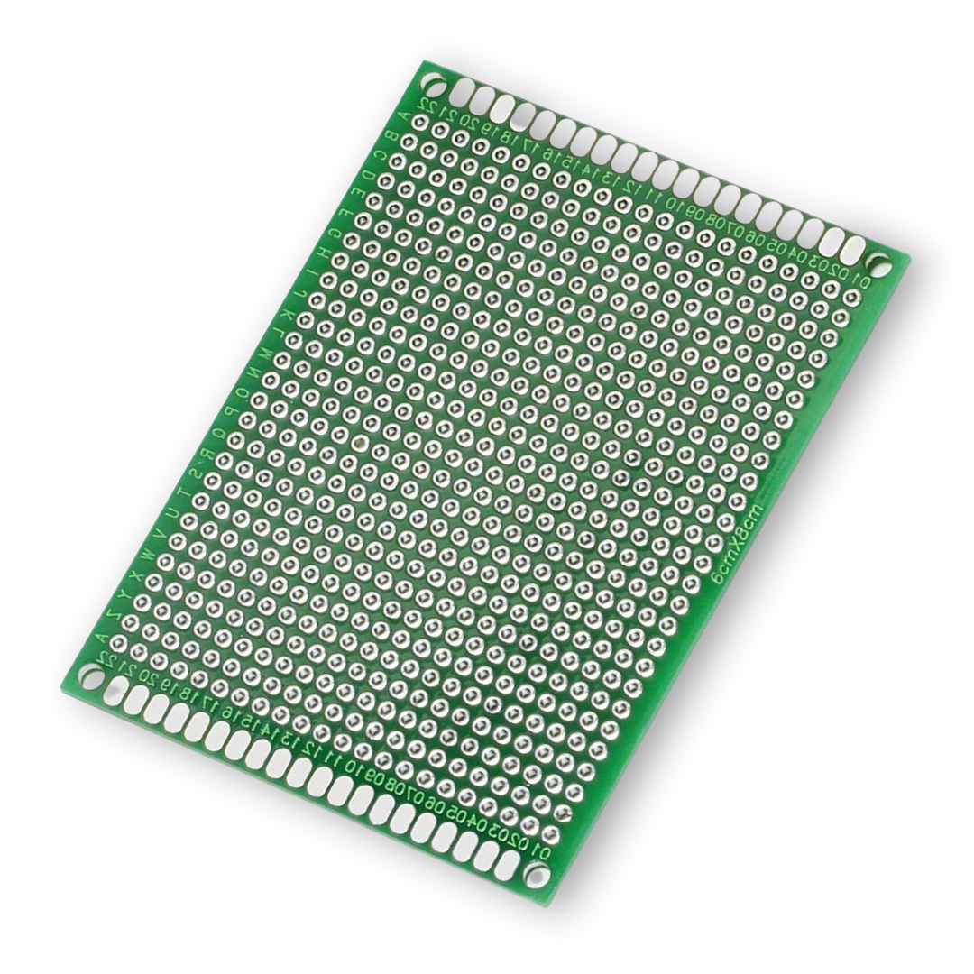 

Płytka Pcb dwustronna drukowana 6x8cm prototyp