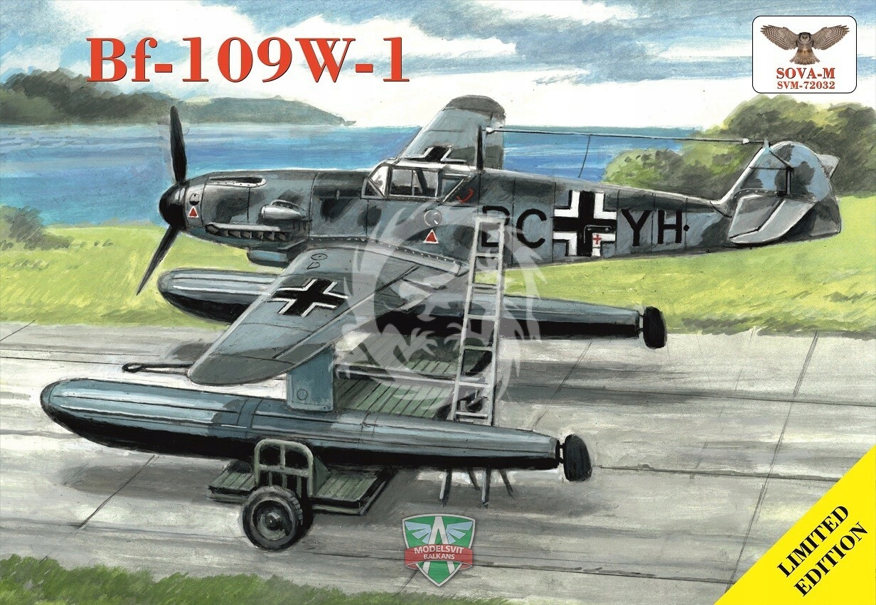 Messerschmitt Bf 109W-1 Sova-m SVM-72032 měřítko 1/72
