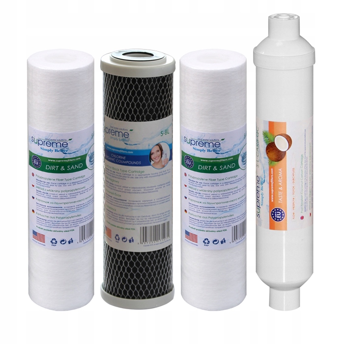 Komplet wkładów do SUPREME RO5 - QC