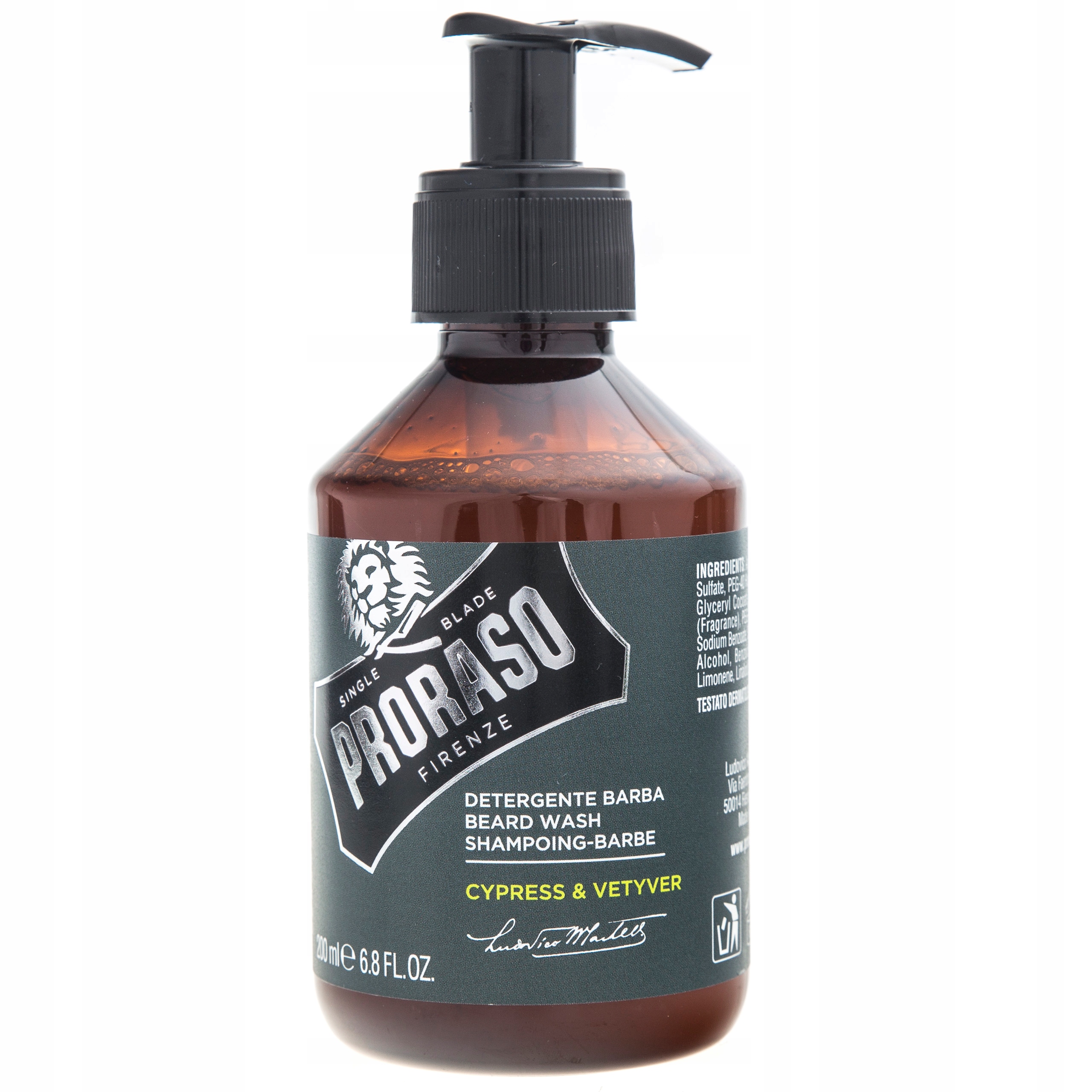 

Proraso szampon do brody i wąsów Cypress Vetyver