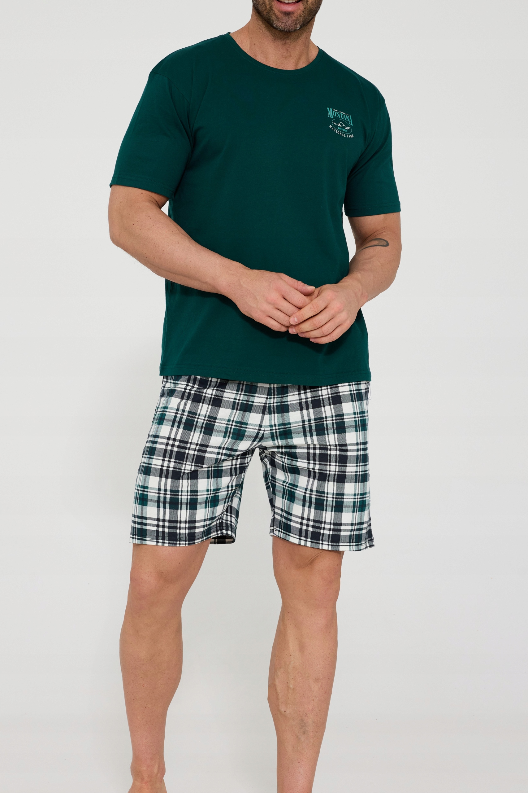 Pánské krátké pyžamo Cornette 326/212 Montana 3-5XL [Velikost 5XL]