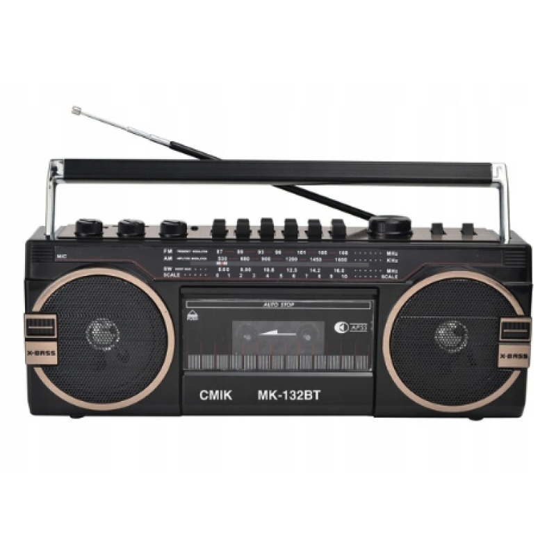 Radio Odtwarzacz kasetowy Retro Jamnik Sd Aux Radio Fm Am