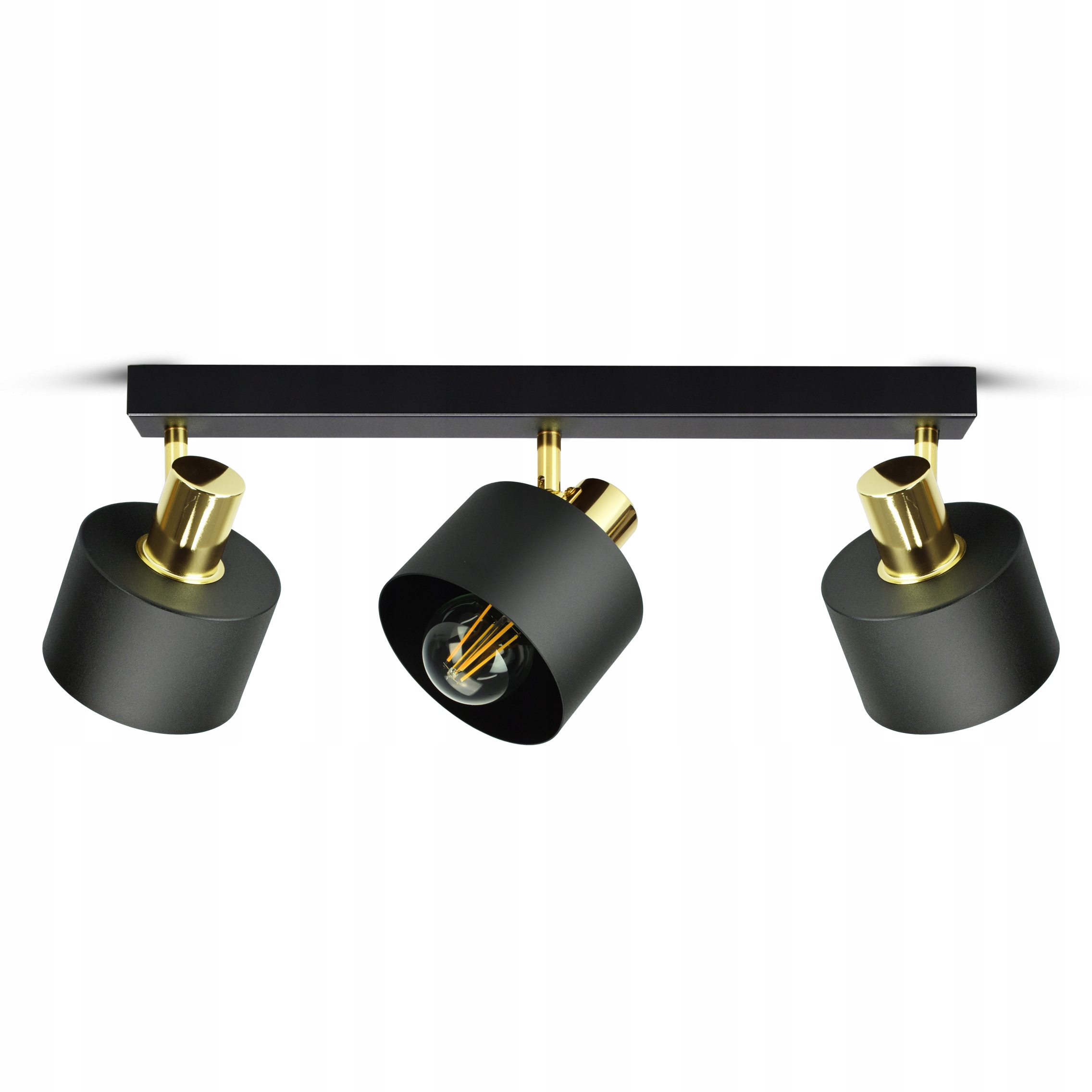 Stropní Svítidlo Lustr Stropní Svítidlo Classic Spot BG3 Led E27 Black Gold
