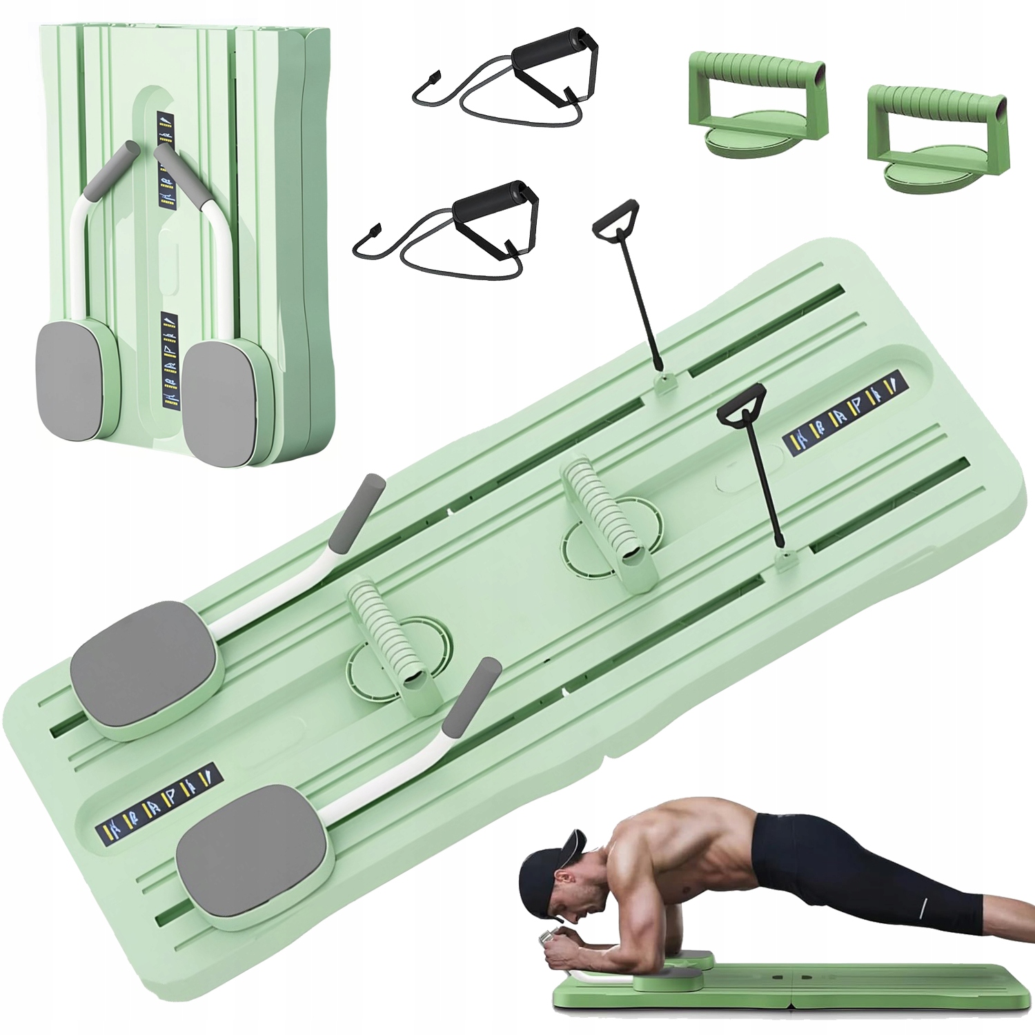 Multifunkční Deska Na Cvičení Jógy Reformer Pilatesu Pomocí Expandérů