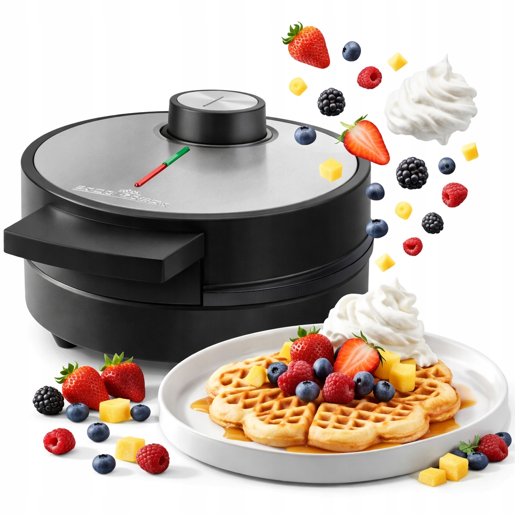 Vaflovač Srdíčka 5 Vaflí Na Vafle 1200W Proficook Srdce