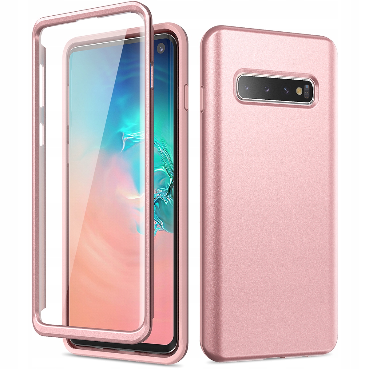 

Suritch - Etui do Galaxy S10 Z przednią pokrywą