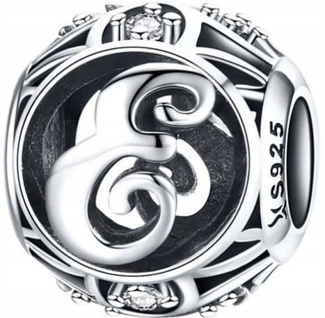 

Charms do Pandora,Apart Srebro-Literka E Alfabet