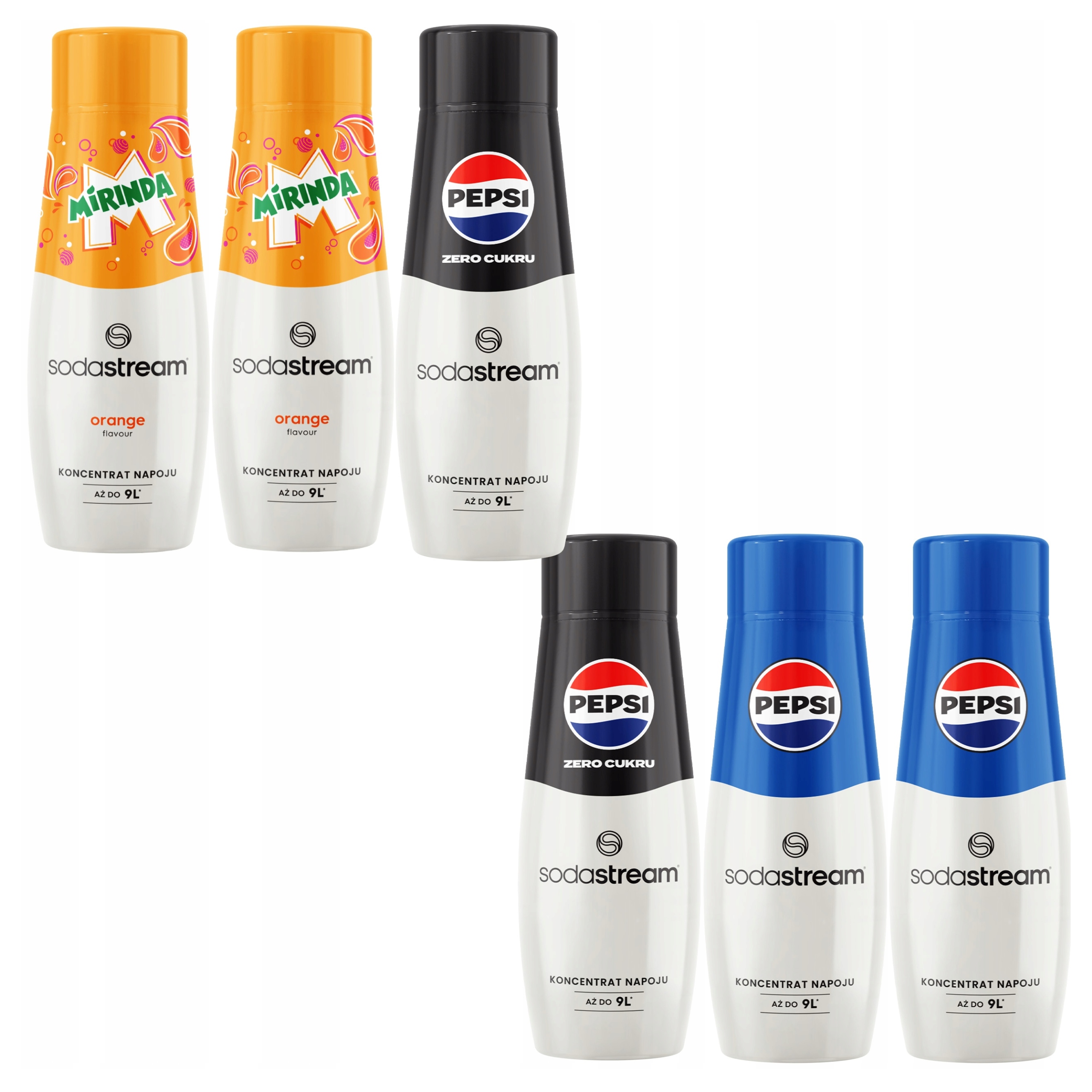 Levně Sodastream Koncentrát 2x (pepsi Mirinda Pepsi Max)