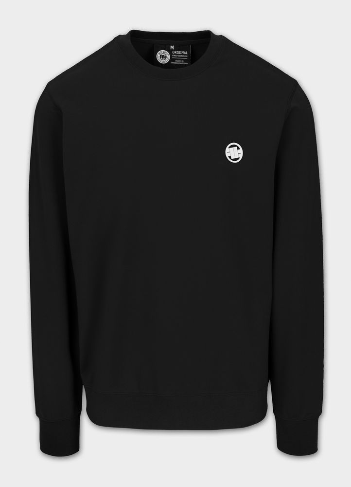 Pánská Mikina Pitbull Small Logo Nugget je pohodlná bez kapuce