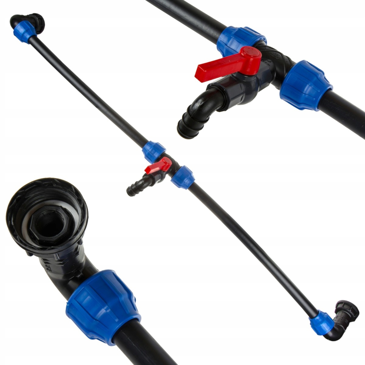 

Łącznik trójnik złącze Ibc Mauzer zawór rura 32mm