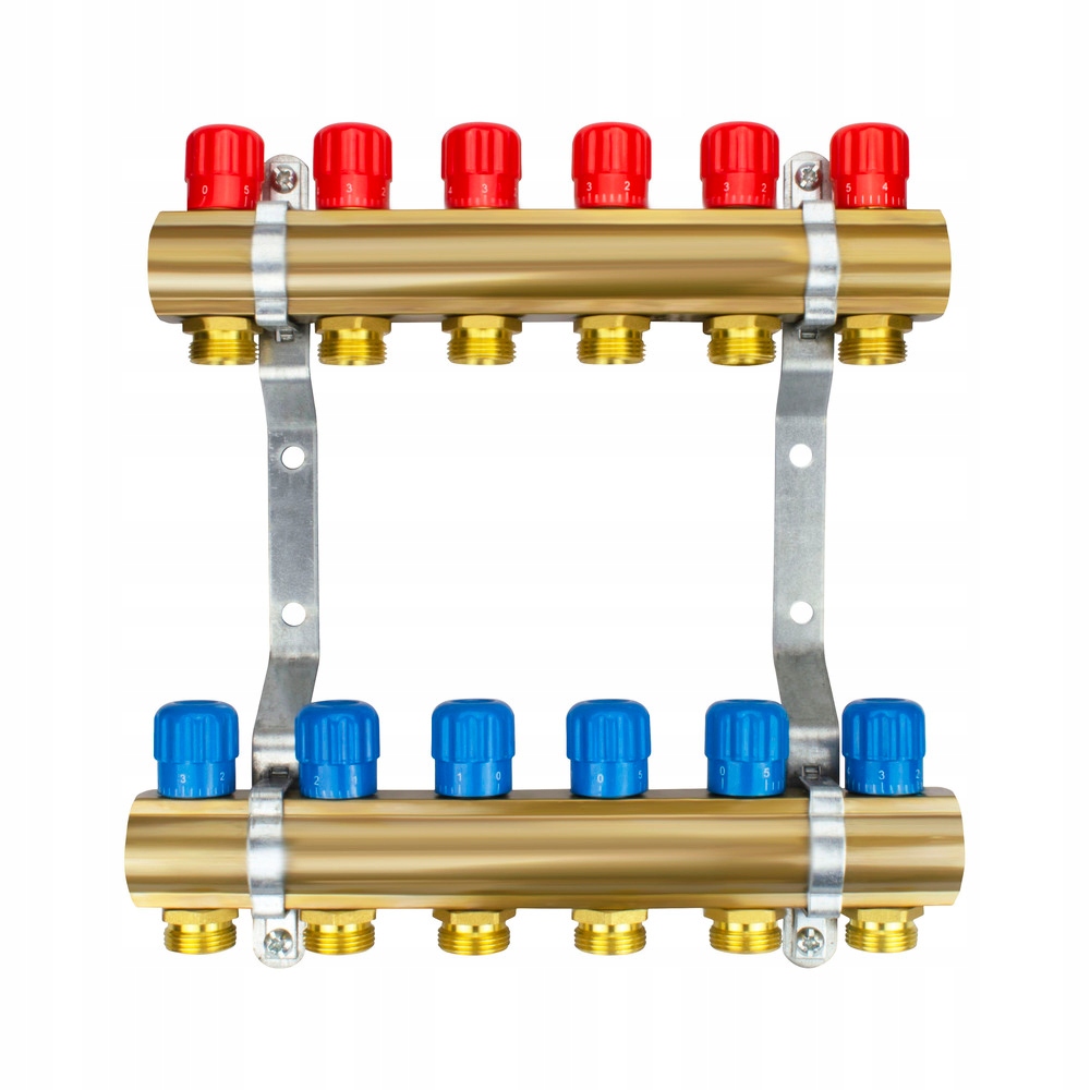 

Rozdzielnia manualna 5 sekcji instalacji grzewczej