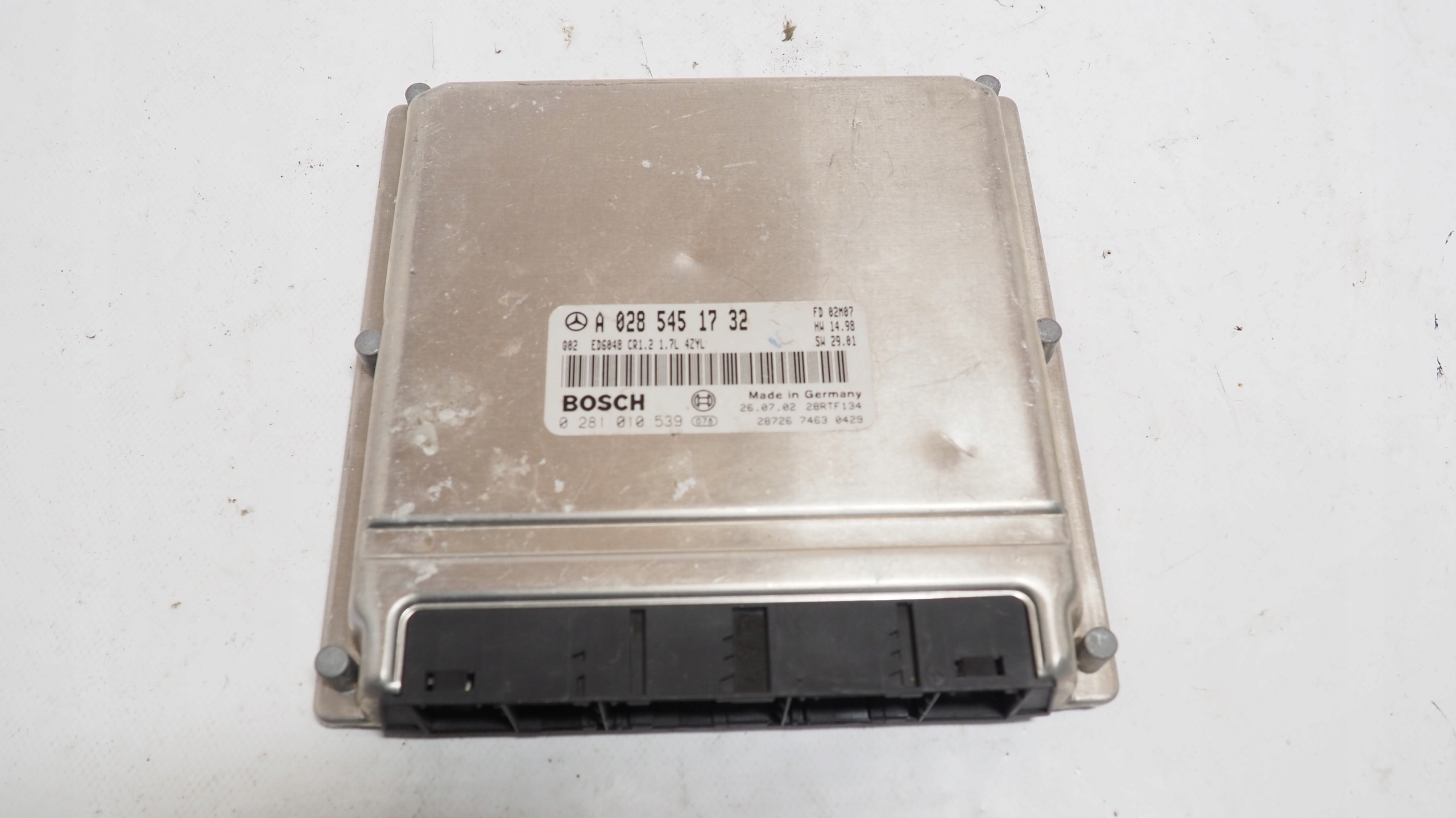 Mercedes Vaneo W414 control unit computer of the engine A0285451732