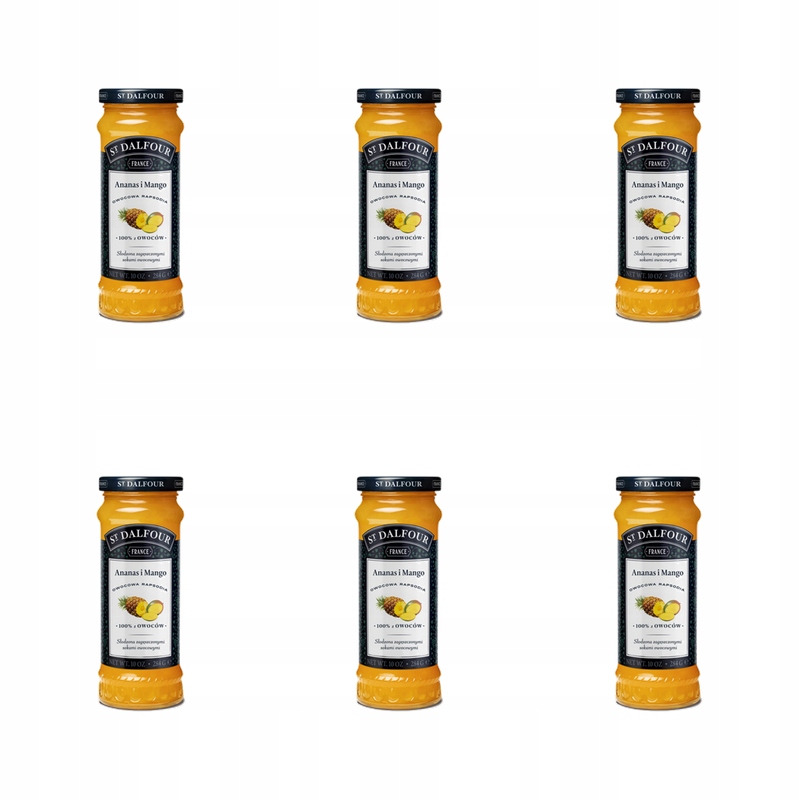 St. Dalfour – Ovocná rapsodie ananasu a manga 284 g X6