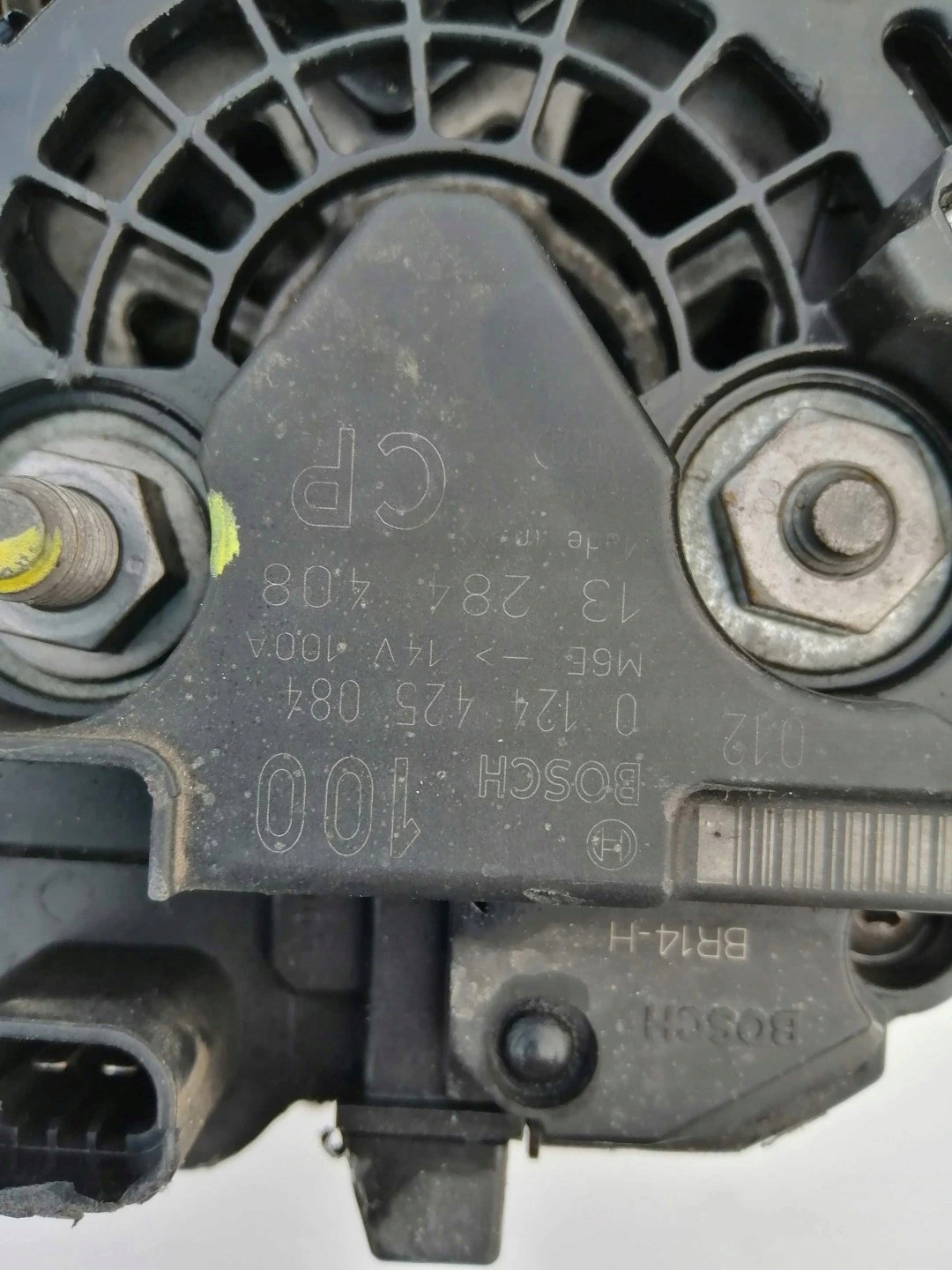 ALTERNATOR MERVIA B 1.4 TURBO 13284408 0124425084