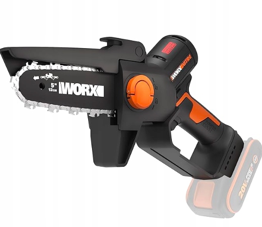 Aku Řetězová Pila Mini Jednoruční 20 V 12 CM