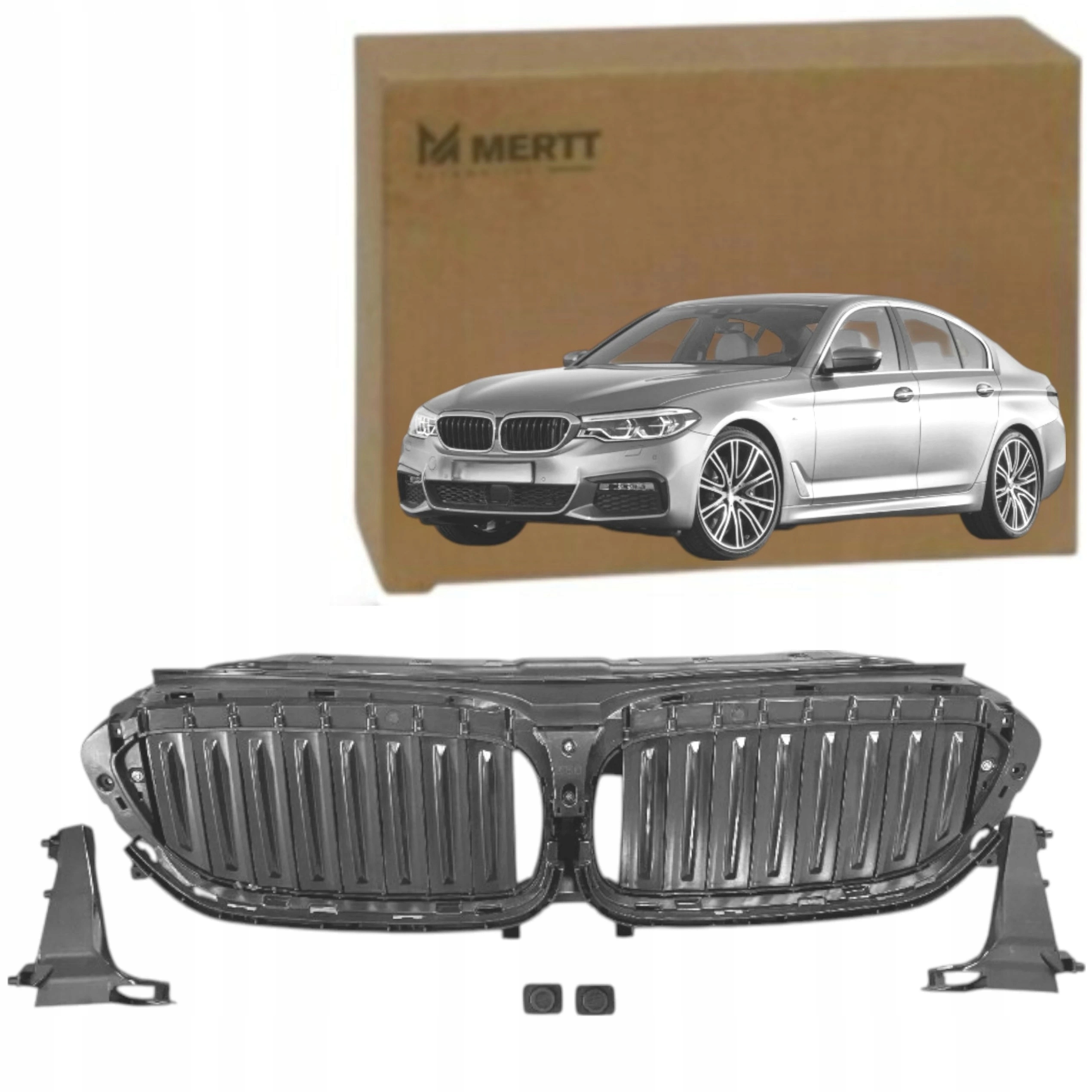 Volant Vzduchu Roleta vstupní žaluzie Bmw 5 G30 G31 17-20 před liftem