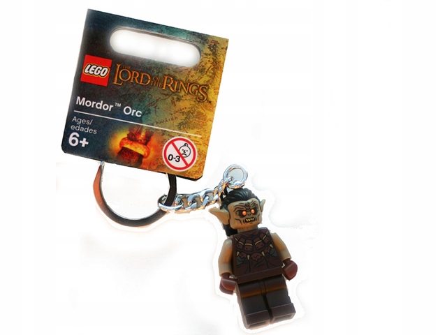 Lego 850514 Přívěsek Na Klíče Mordor Orc Lord Of The Rings Nový Unikát Key Chain