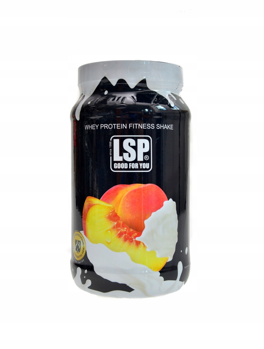 Premium whey protein molke 600g broskev