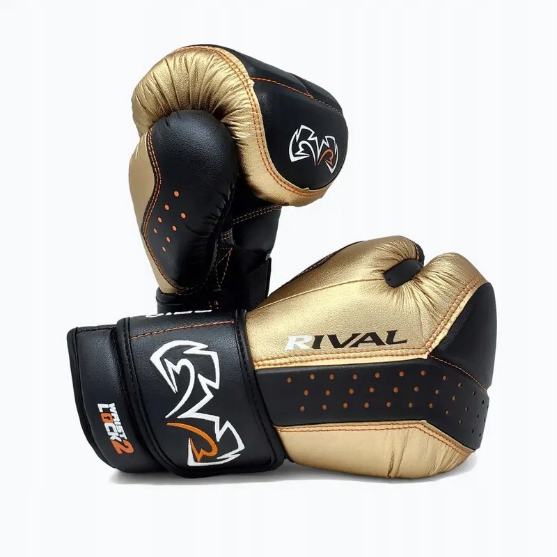 rękawice bokserskie rival rb10 intelli-shock bag L Czarny/złoty
