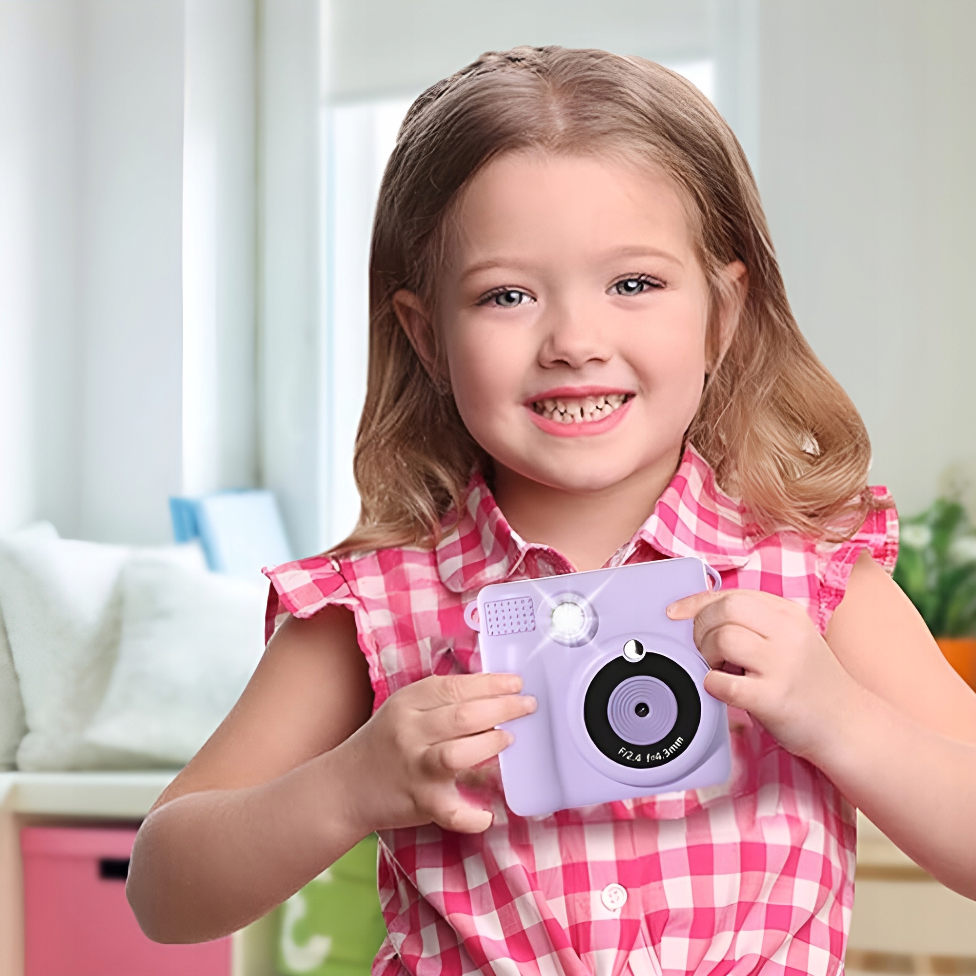 APARAT NATYCHMIASTOWY CYFROWY DLA DZIECI Z DRUKARKĄ + KARTA 32GB + 14 ROLEK Rozdzielczość 8 Mpx