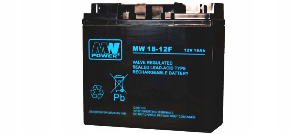 akumulator Agm 12V/18Ah, 181*77*167 (T3) Mw 18-12F