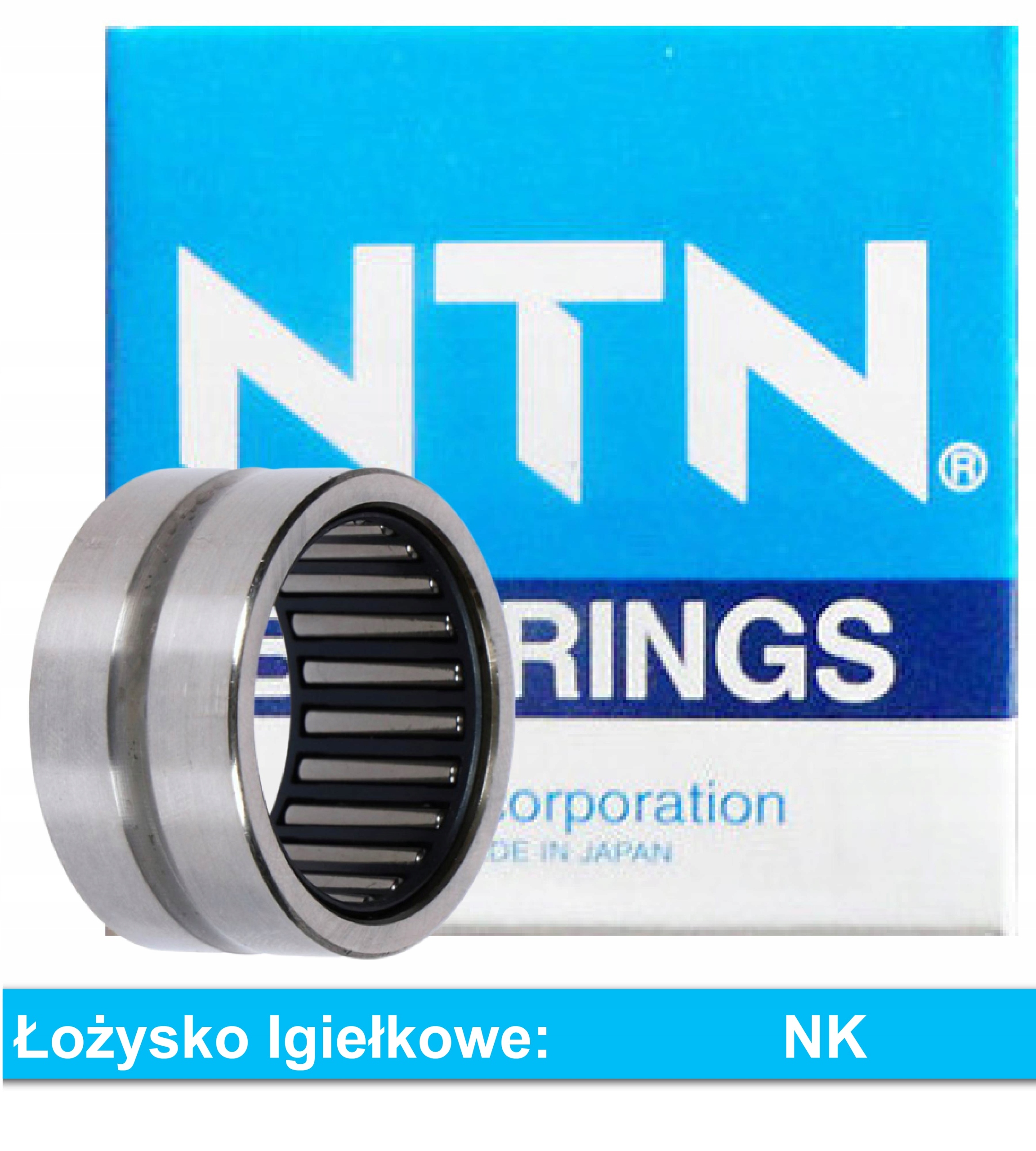 Łożysko igiełkowe (masywne) NK16/16 R NTN