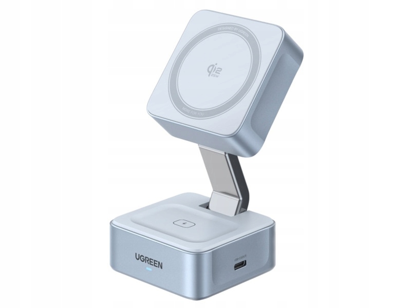 Ładowarka indukcyjna Ugreen W752 MagFlow Qi2 25W Szary