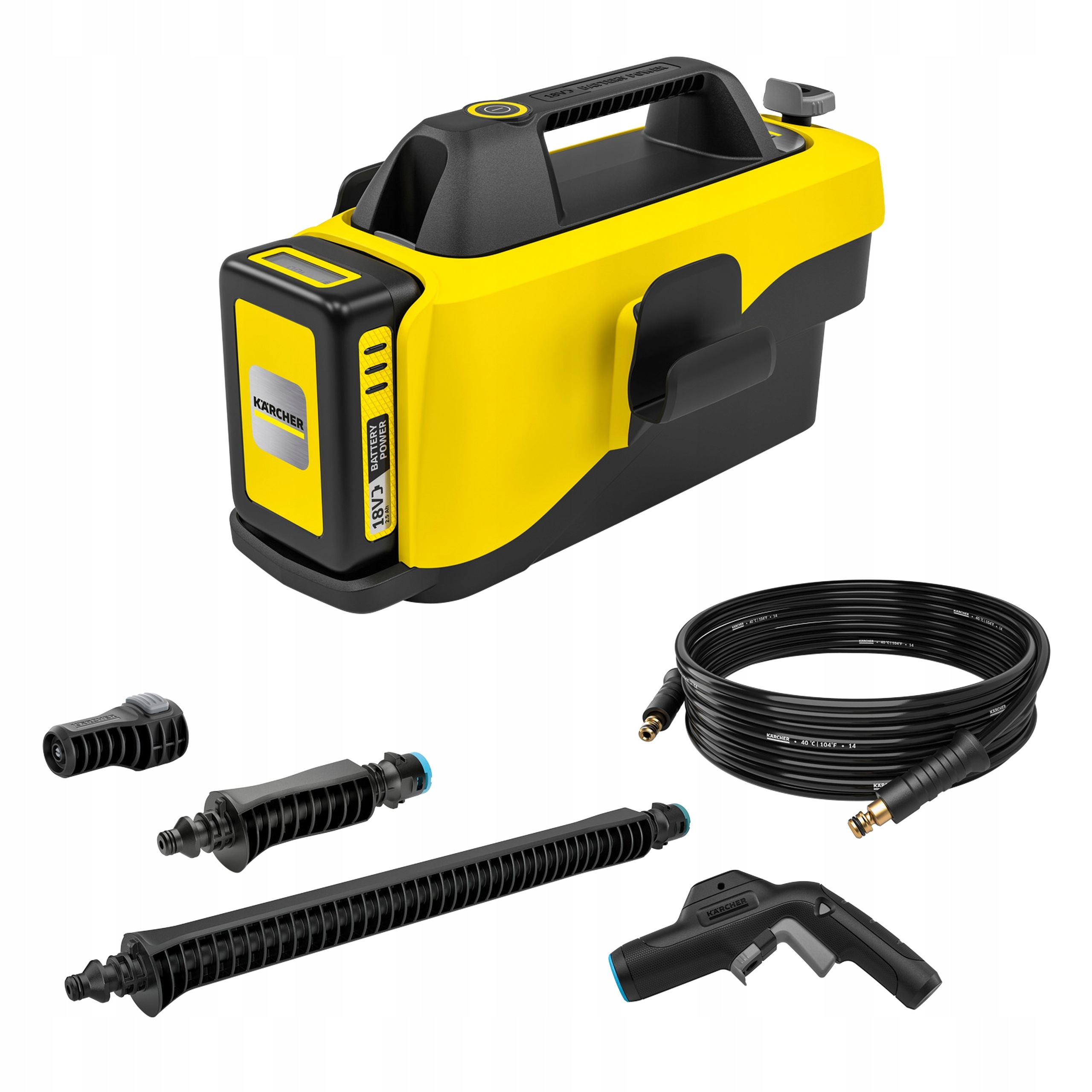 Przenośna myjka ciśnieniowa akumulatorowa Karcher Oc 6-18 Battery Set