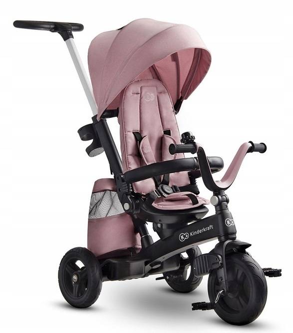 ROWEREK DZIECIĘCY TRÓJKOŁOWY KINDERKRAFT EASYTWIST OBROTOWY DLA DZIECKA Kod producenta KKRETWIPNK0000