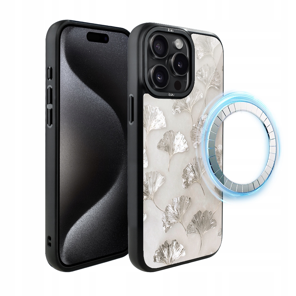 Pouzdro pro iPhone 15 Pro Max Ibizu DropGuard Matt s MagSafe, Bílý Onysk