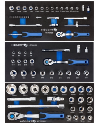 HOGERT MAX FULL WÓZEK SZAFKA NARZĘDZIOWA 834 sztuk Szerokość produktu 76 cm