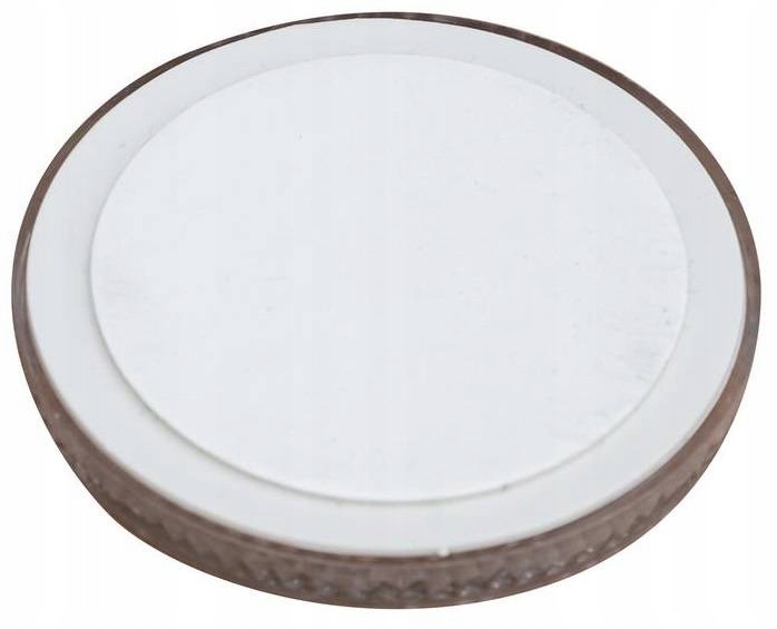 Odblask okrągły fi 60 mm biały z otworem Producent części Aspöck