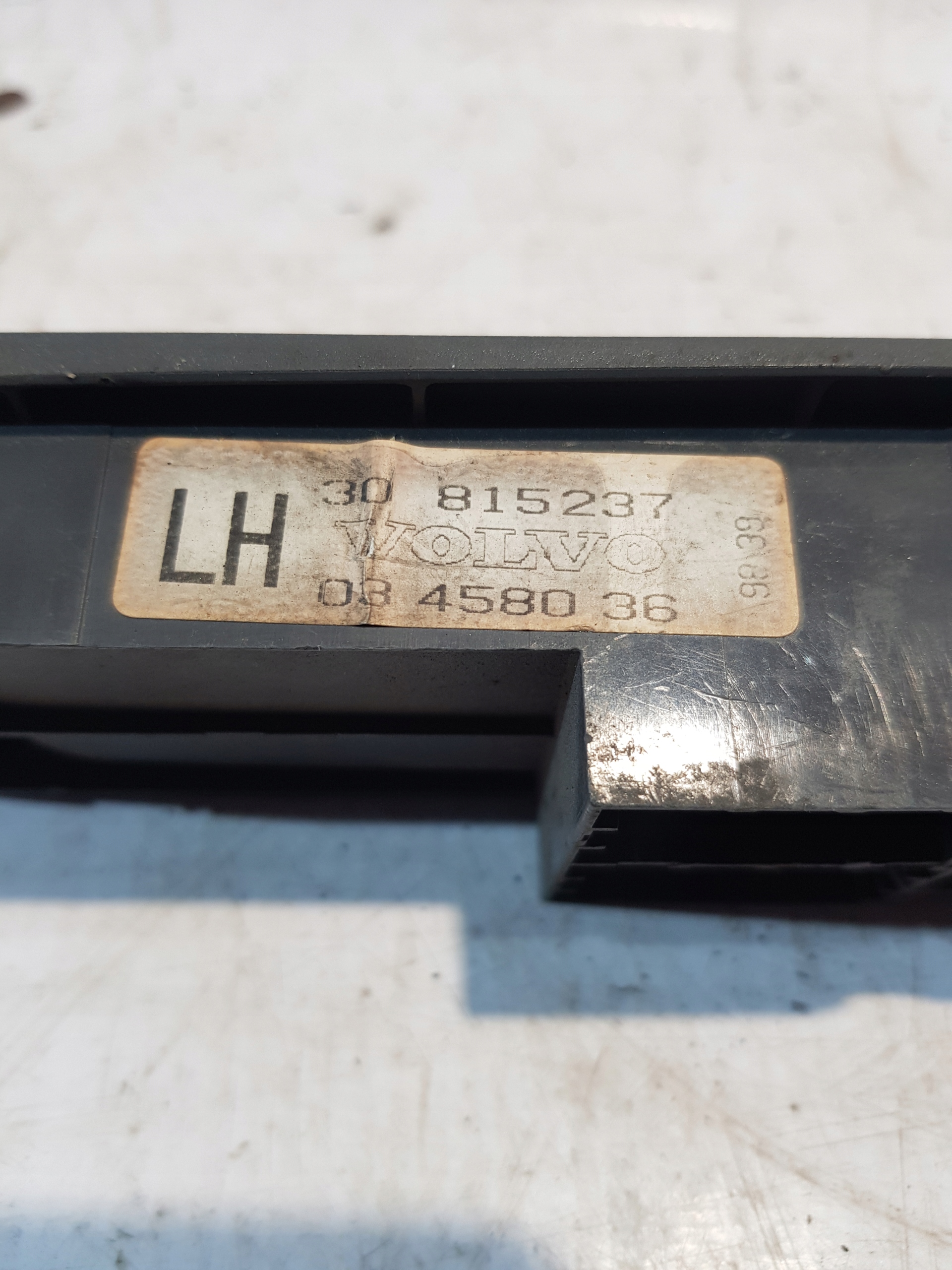 VOLVO V40 S40 PANEL prozora prekidača LH 03458036