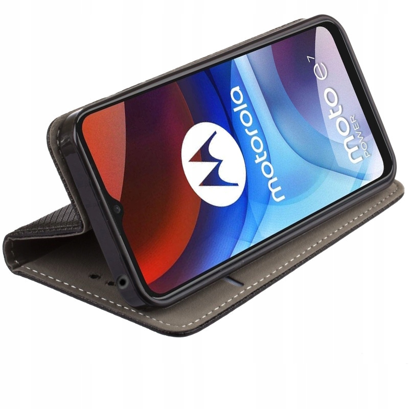 Etui S-MAGNET do Motorola MOTO E7/E7i POWER +SZKŁO Marka Inna