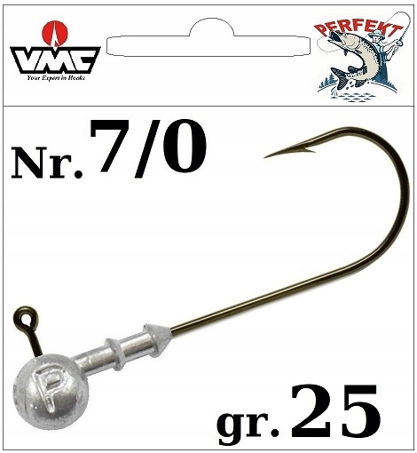 JIG PERFEKT na haku VMC Nr.7/0 - 25 gr