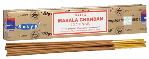

Masala Chandan Kadzidełka Drzewo Sandał Satya 15g