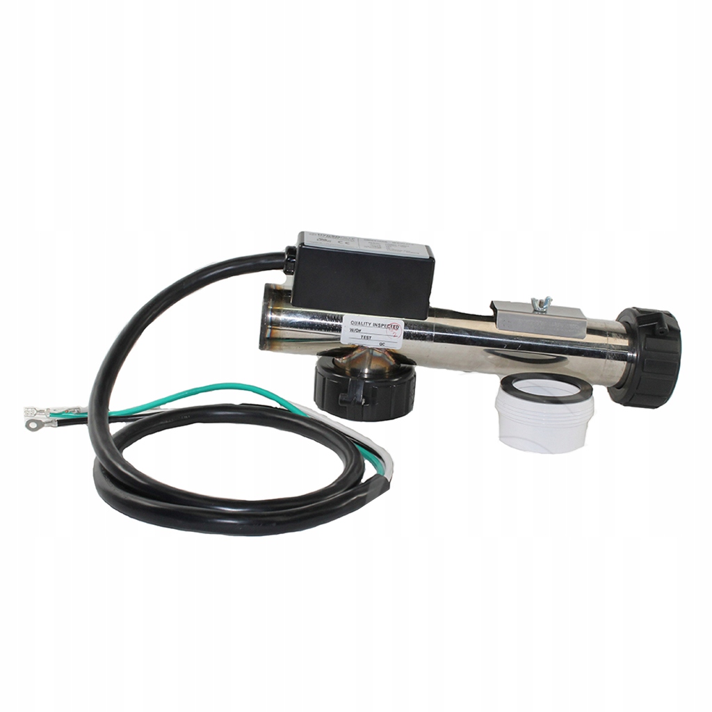 Vodní ohřívač Gecko HydroQuip 3.6 kW Straight Tee do bazénu Spa