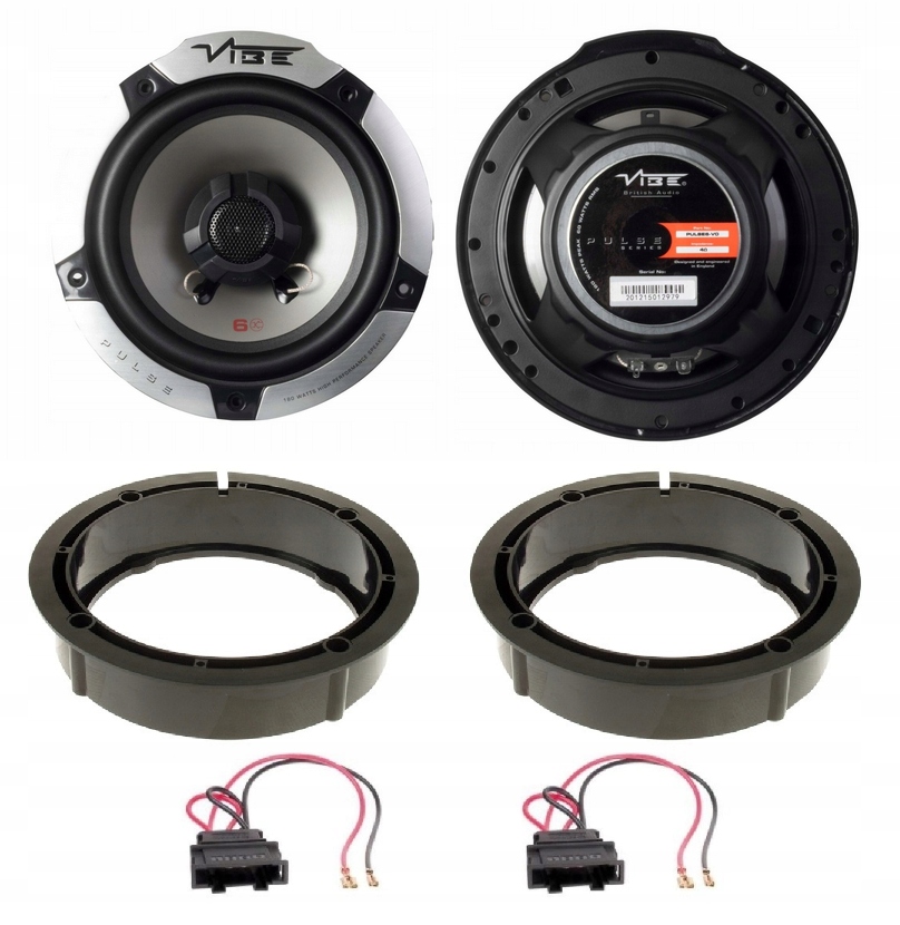 Vibe Pulse 6 Reproduktory 165 mm Vw Golf 5 6 Passat B5 B6 Polo 4 5 T5 Scirocco
