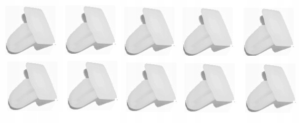 

10 x Spinka Kołek Listwy Progu Bmw 3 E30 E36 E46