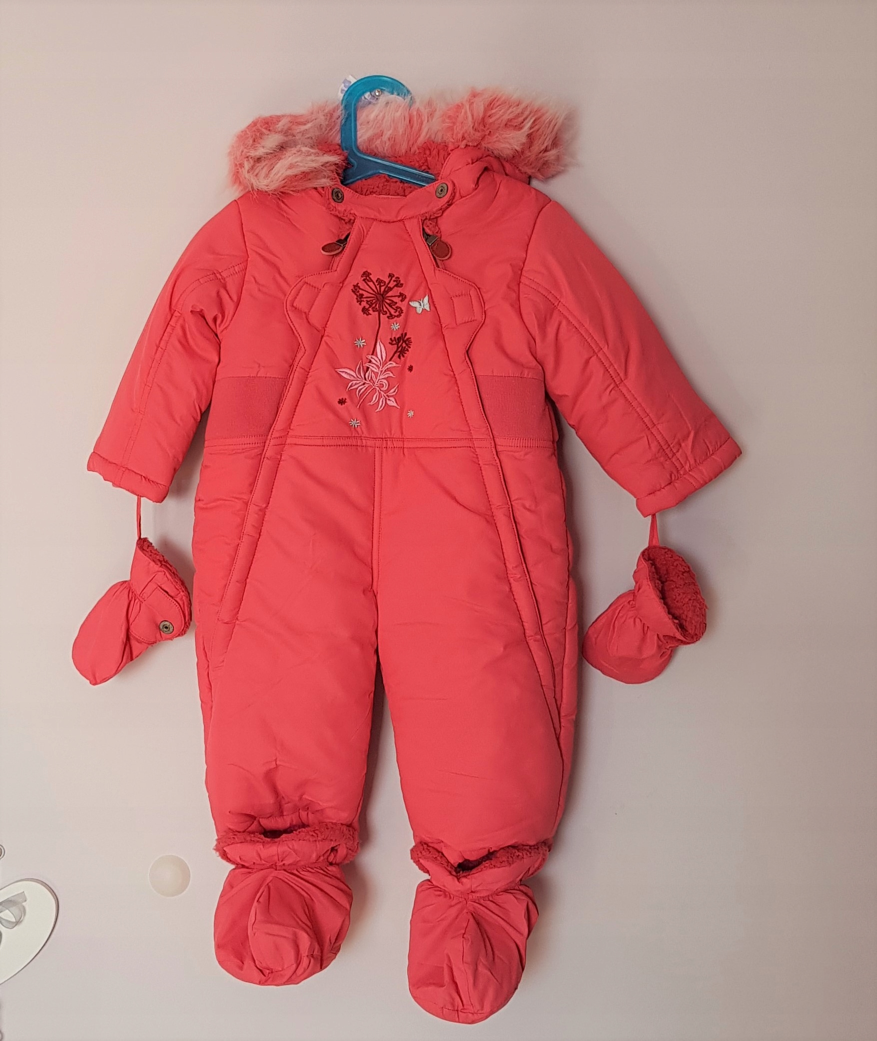 Kombinezon zimowy BARDZO CIEPŁY 74