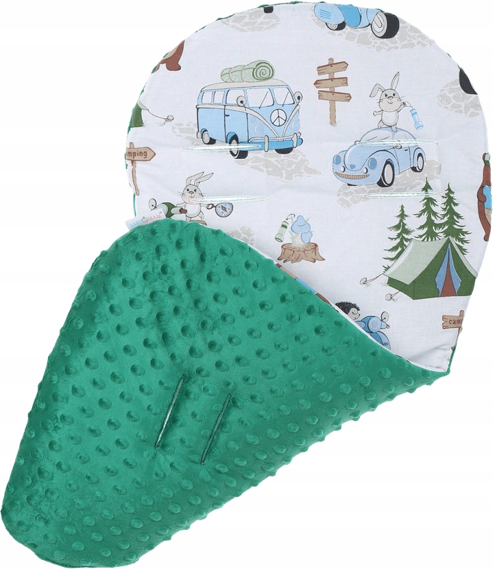 WKŁADKA DO WÓZKA SPACERÓWKI MINKY BAWEŁNA DWUSTRONNA BABYMAM Kod producenta 5903672168045