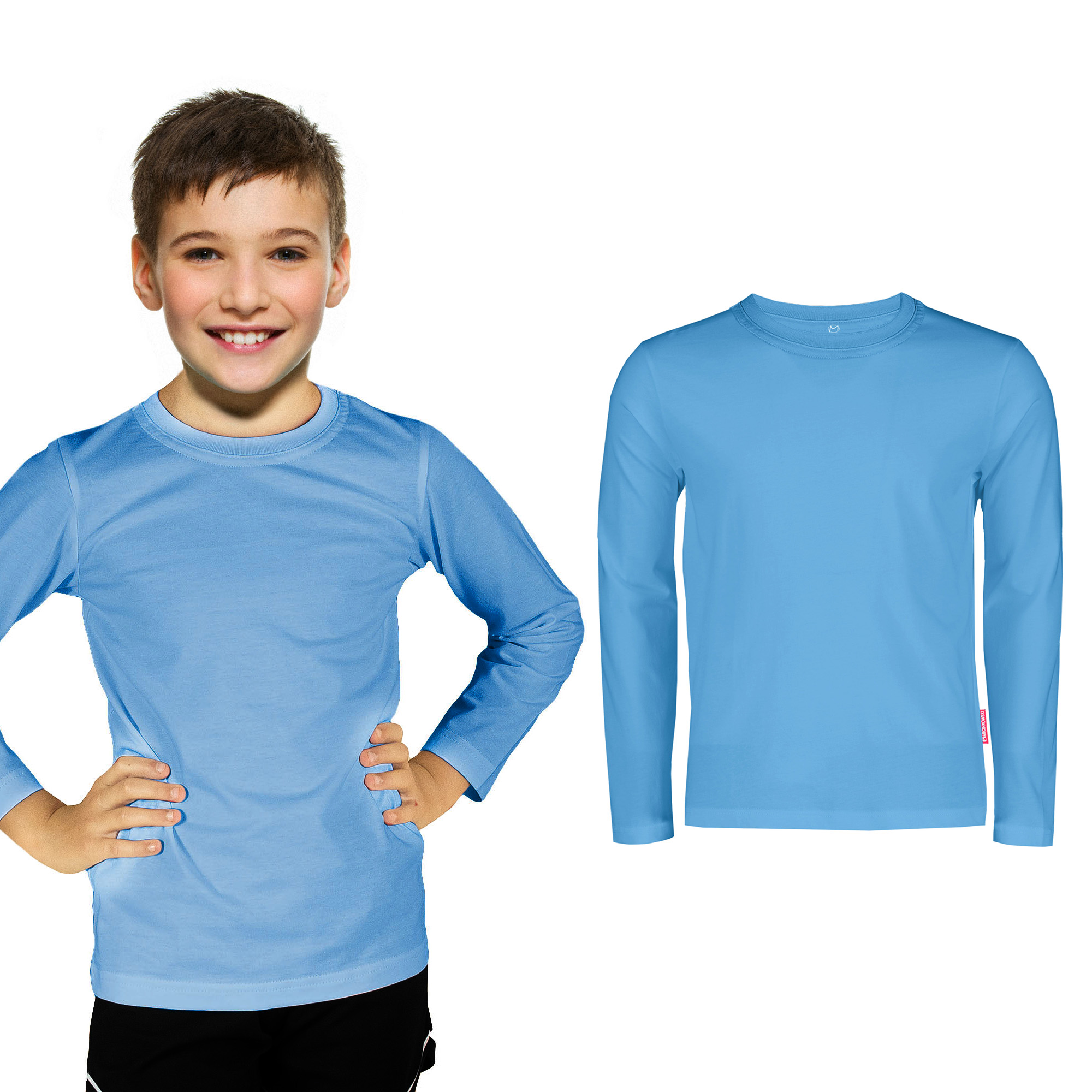 KOSZULKA SHIRT DZIEWCZĘCY BLUZKA Z BAWEŁNY LUZ 122