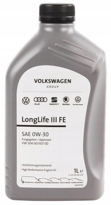 

Olej Silnikowy Vw Longlife III 0W 30 5W 30 1L